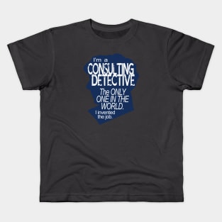 Consulting Detective Kids T-Shirt